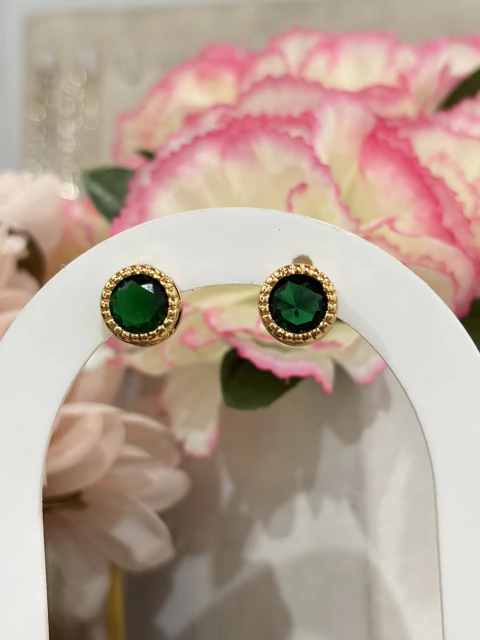 Aretes esmeralda
